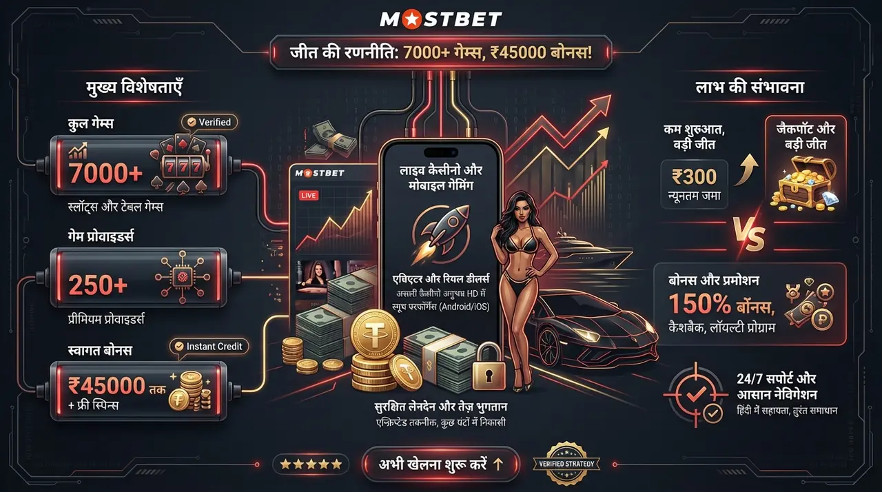 mostbet casino में खेलें