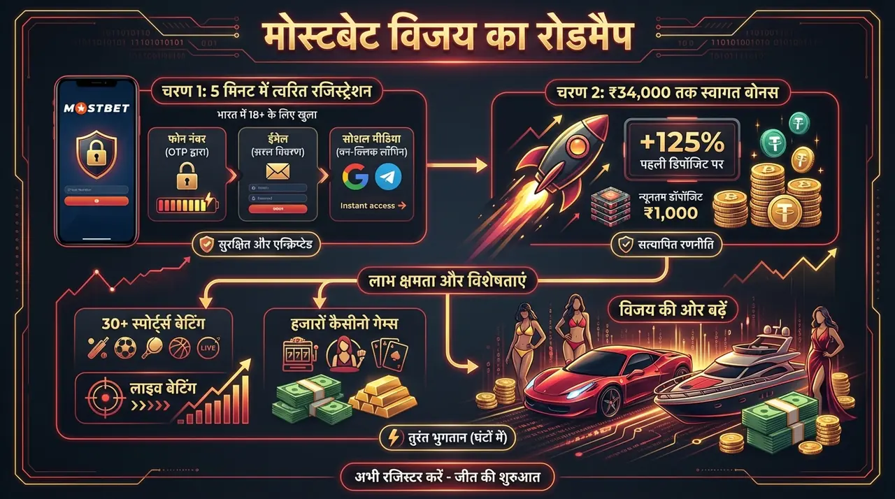 Mostbet रजिस्ट्रेशन